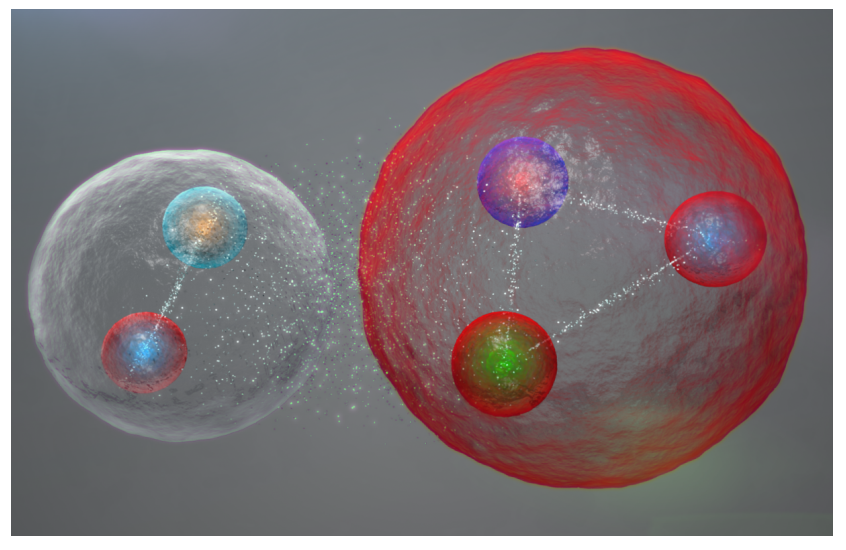 Possible explanation of the structure of pentaquarks.
